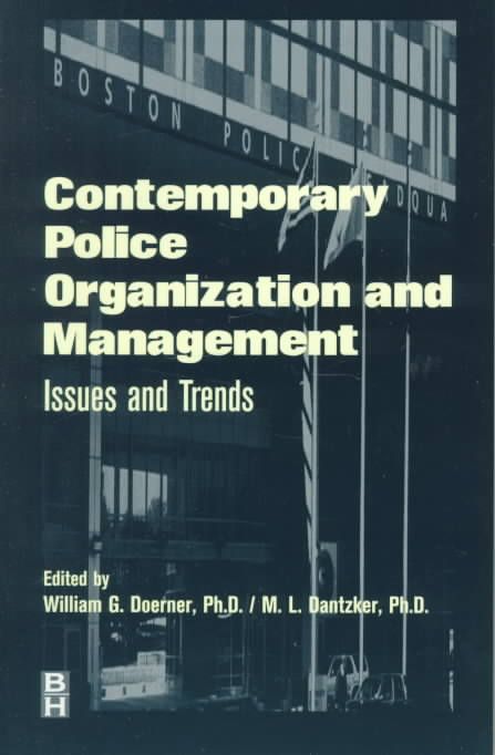Produktbild: Contemporary Police Organization and Management