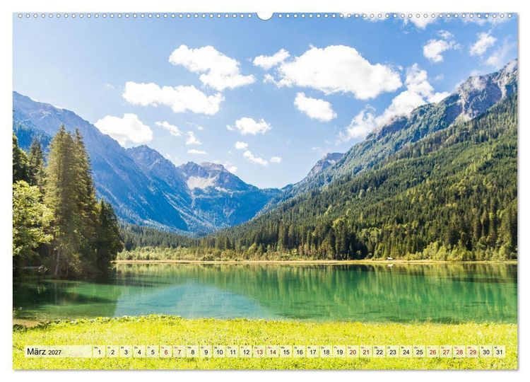 Produktbild: Dachstein und Schladminger Tauern (Wandkalender 2027 DIN A2 quer), CALVENDO Monatskalender
