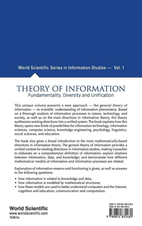 Produktbild: THEORY OF INFORMATION (V1)