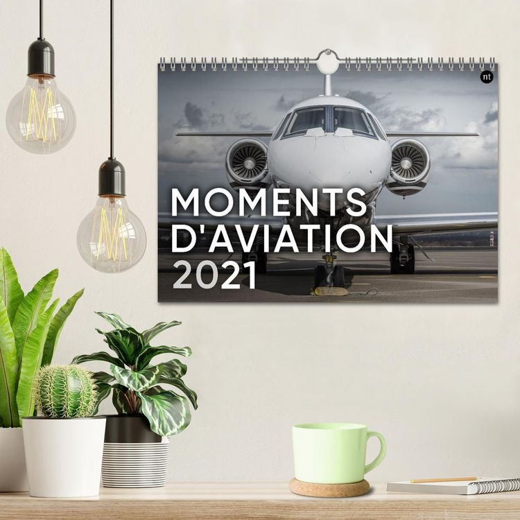 Produktbild: MOMENTS D&acute;AVIATION 2026 (Calendrier mural 2026 DIN A4 vertical), CALVENDO calendrier mensuel