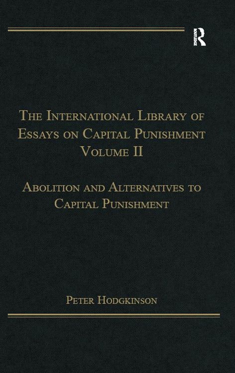 Produktbild: The International Library of Essays on Capital Punishment, Volume 2