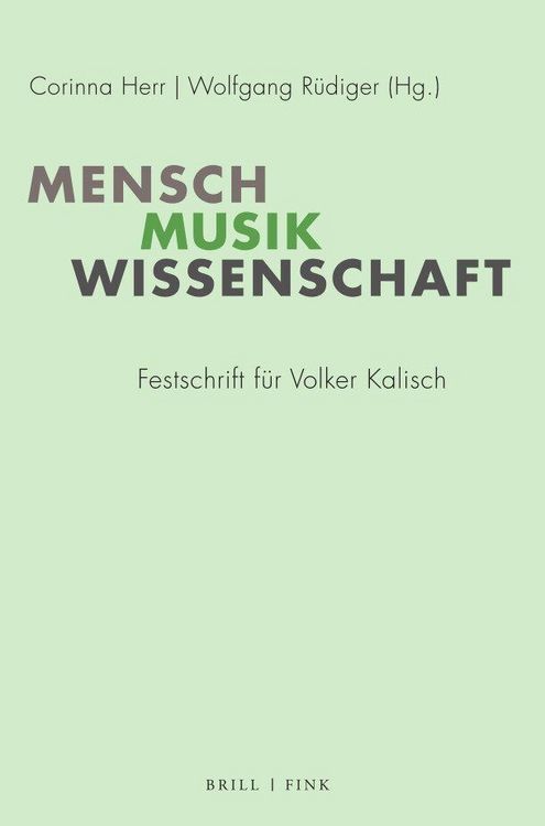 Produktbild: Mensch &ndash; Musik &ndash; Wissenschaft