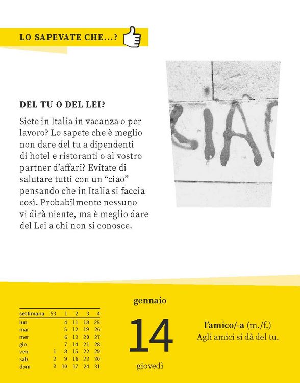 Produktbild: Langenscheidt Sprachkalender Italienisch 2027