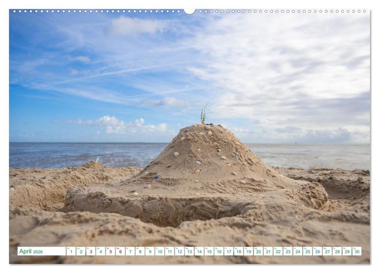 Produktbild: Schillig und Horumersiel - Im Wangerland unterwegs (Wandkalender 2026 DIN A2 quer), CALVENDO Monatskalender