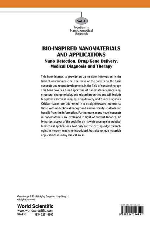 Produktbild: Bio-Inspired Nanomaterials and Applications