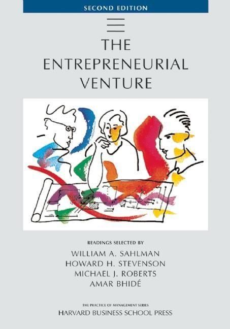 Produktbild: The Entrepreneurial Venture