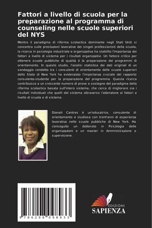 Produktbild: Fattori a livello di scuola per la preparazione al programma di counseling nelle scuole superiori del NYS