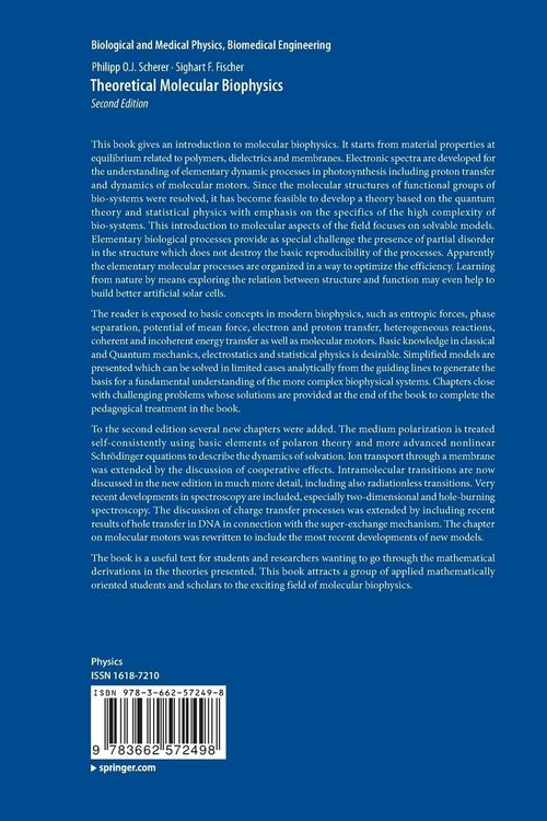 Produktbild: Theoretical Molecular Biophysics