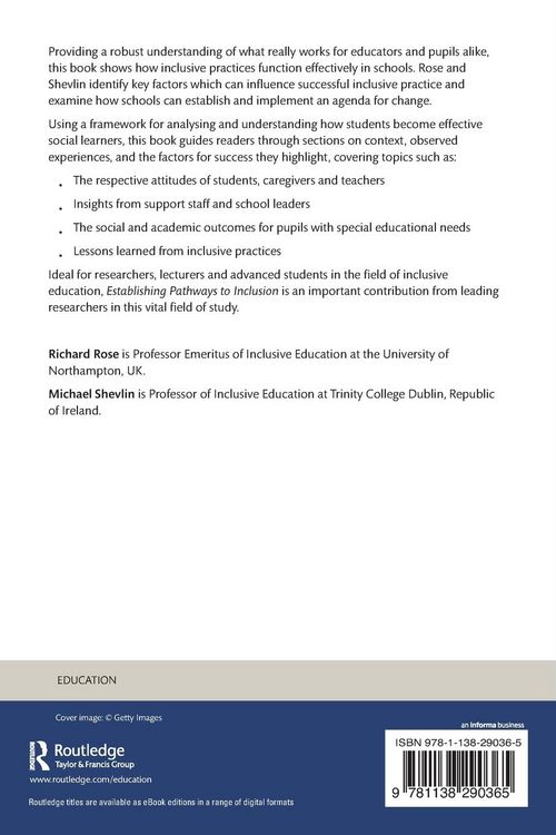 Produktbild: Establishing Pathways to Inclusion