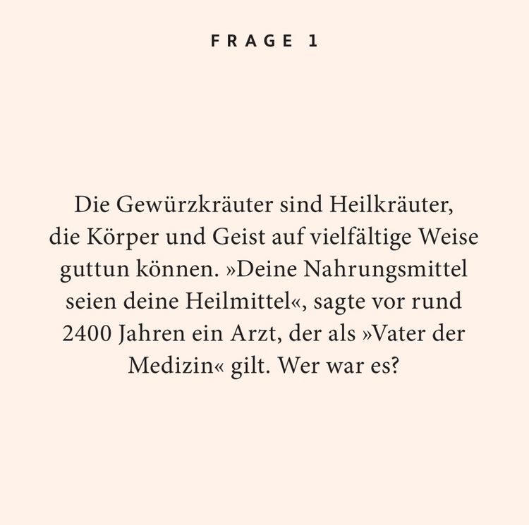 Produktbild: Gew&uuml;rze-Quiz