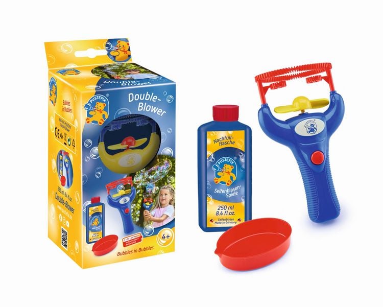 Produktbild: PUSTEFIX Double-Blower Ventilator, Seifenblasen Spa&szlig; mit h&ouml;chstem Spielwert