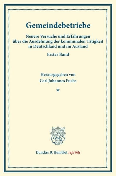 Produktbild: Gemeindebetriebe.