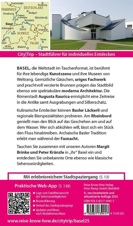 Produktbild: Reise Know-How CityTrip Basel