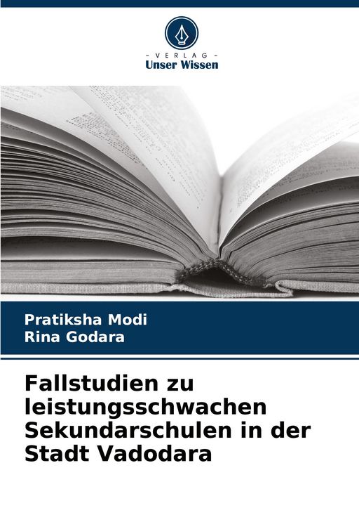 Produktbild: Fallstudien zu leistungsschwachen Sekundarschulen in der Stadt Vadodara