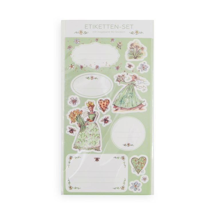 Produktbild: Etiketten "Wiesenpoesie"&nbsp; 80 St&uuml;ck