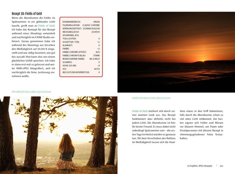 33 JPEG-Rezepte für Fujifilm X-Kameras