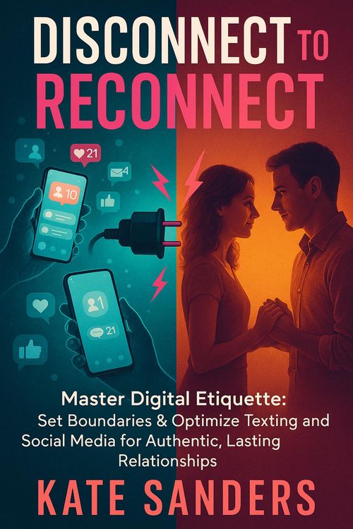 Produktbild: Disconnect to Reconnect Master Digital Etiquette: Set Boundaries & Optimize Texting and Social Media for Authentic, Lasting Relationships