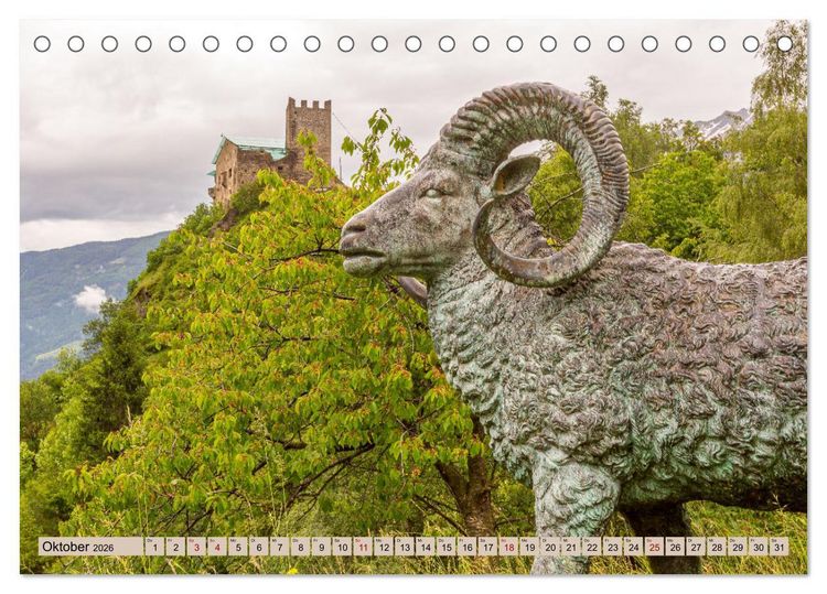 Produktbild: S&uuml;dtirol - Meraner Land (Tischkalender 2026 DIN A5 quer), CALVENDO Monatskalender