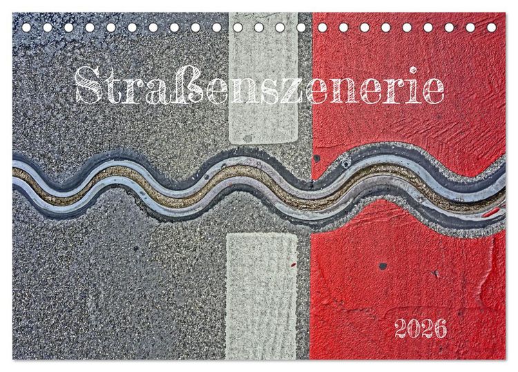 Produktbild: Stra&szlig;enszenerie (Tischkalender 2026 DIN A5 quer), CALVENDO Monatskalender