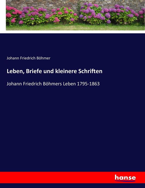 Produktbild: Leben, Briefe und kleinere Schriften