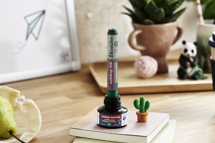 Produktbild: Edding Whiteboardmarker EcoLine 28, 4er Set