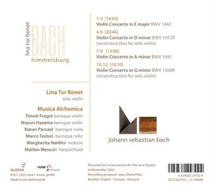 Produktbild: Lina Tur Bonet; Musica Alchemica