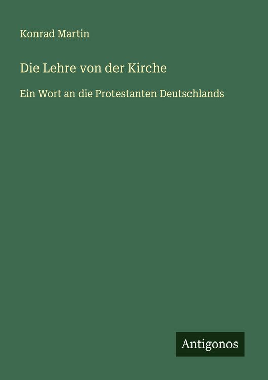 Produktbild: Die Lehre von der Kirche