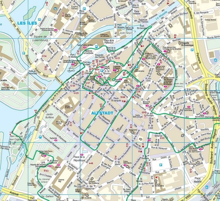 Produktbild: Reise Know-How CityTrip Metz und Nancy mit Bar-Le-Duc