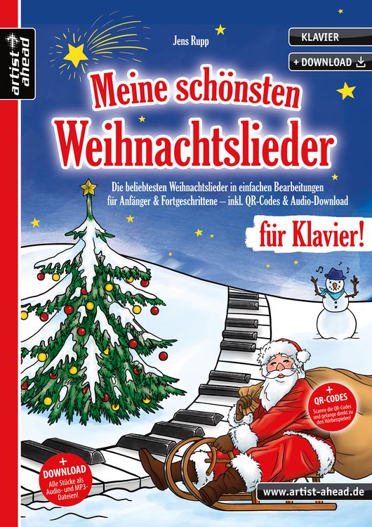 Produktbild: Meine sch&ouml;nsten Weihnachtslieder f&uuml;r Klavier!