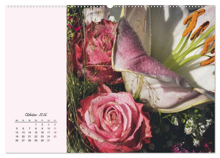 Produktbild: Rosen. Charmante und edle K&ouml;niginnen (hochwertiger Premium Wandkalender 2026 DIN A2 quer), Kunstdruck in Hochglanz