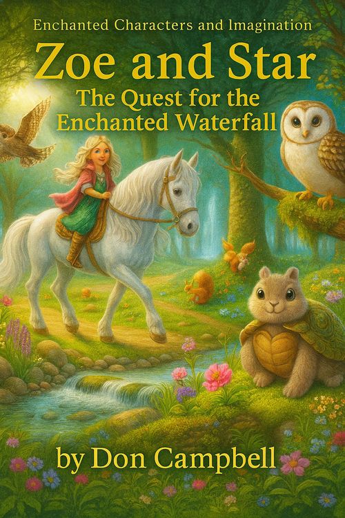 Produktbild: Enchanted Characters & Imagination. (The Quest for the Enchanted Waterfall, #6)