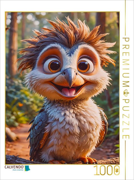 Produktbild: CALVENDO Puzzle Der Kookaburra | 1000 Teile Lege-Gr&ouml;&szlig;e 64x48cm Foto-Puzzle f&uuml;r gl&uuml;ckliche Stunden