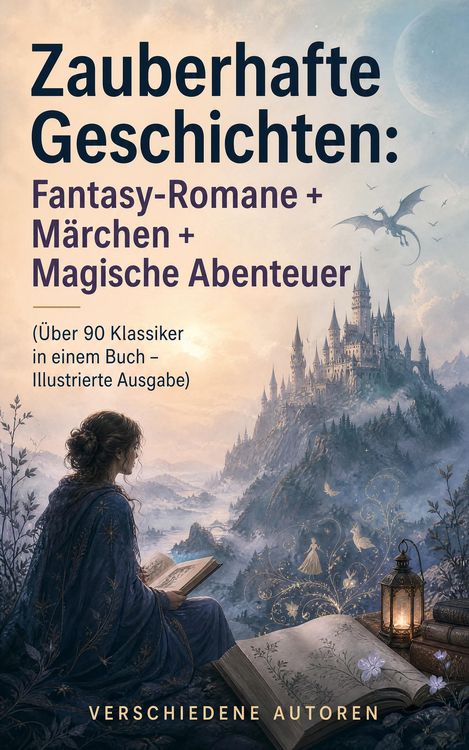 Produktbild: Zauberhafte Geschichten: Fantasy-Romane + M&auml;rchen + Magische Abenteuer (&Uuml;ber 90 Klassiker in einem Buch - Illustrierte Ausgabe)