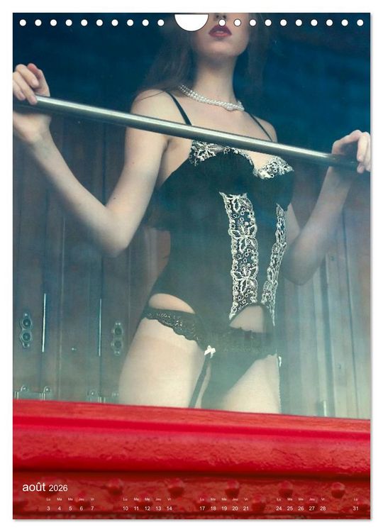 Produktbild: Lingerie Chic (Calendrier mural 2026 DIN A4 horizontal), CALVENDO calendrier mensuel