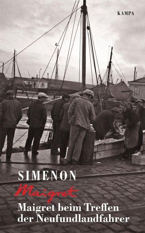Produktbild: Maigret beim Treffen der Neufundlandfahrer