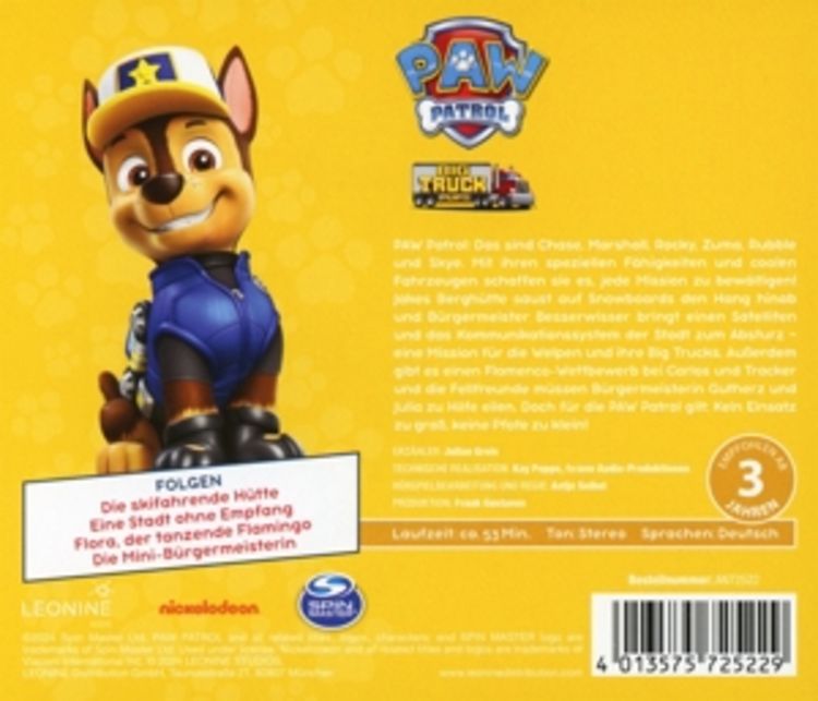 Produktbild: PAW Patrol CD 70