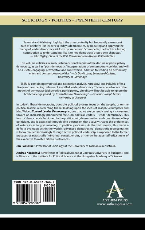 Produktbild: Toward Leader Democracy