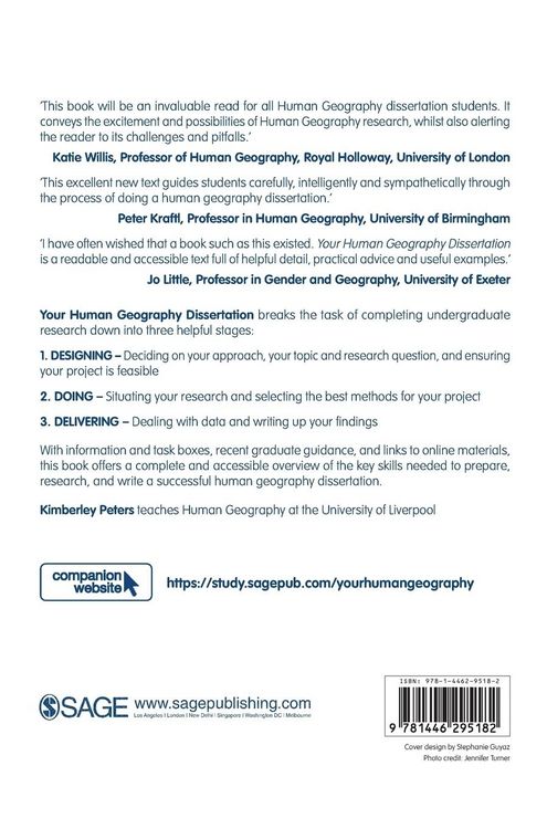 Produktbild: Your Human Geography Dissertation