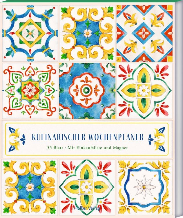 Produktbild: Kulinarischer Wochenplaner - Sizilianische Fliesen