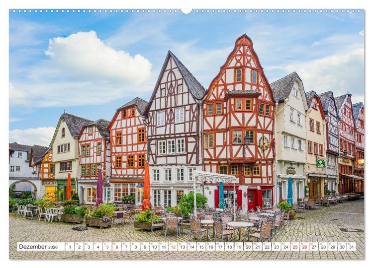 Produktbild: Hessen Impressionen (Wandkalender 2026 DIN A2 quer), CALVENDO Monatskalender