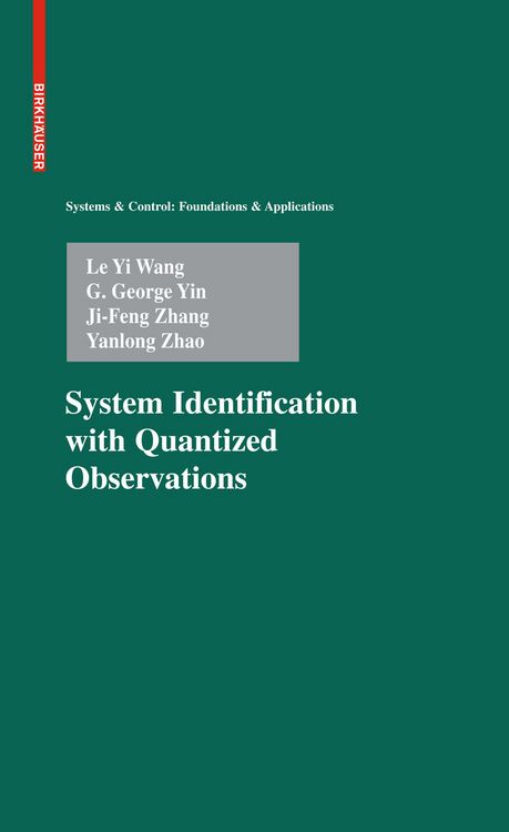 Produktbild: System Identification with Quantized Observations