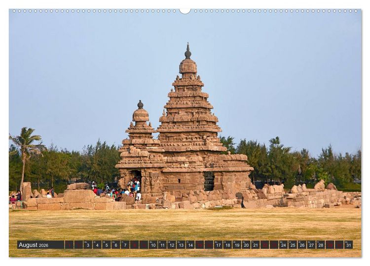Produktbild: Indiens Tempel und Pal&auml;ste (Wandkalender 2026 DIN A2 quer), CALVENDO Monatskalender