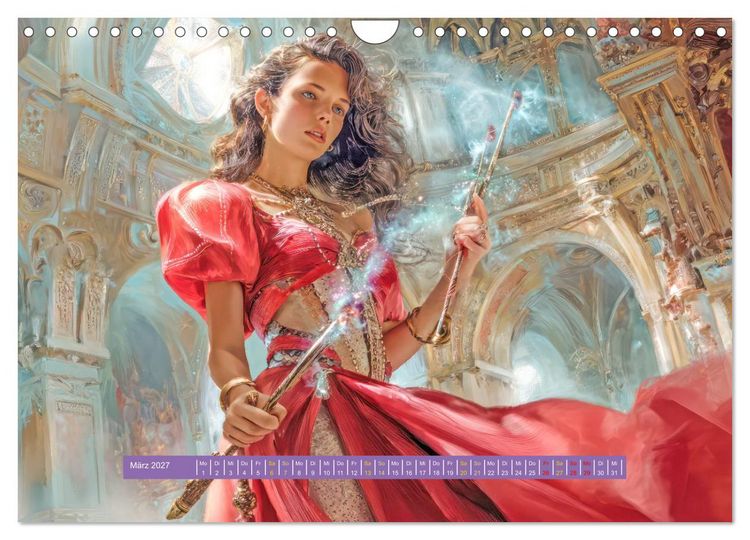 Produktbild: Im Bann der Zauberk&uuml;nste - Zauberkraft und Magie (Wandkalender 2027 DIN A4 quer), CALVENDO Monatskalender