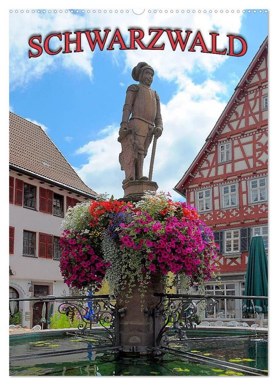 Produktbild: Schwarzwald (Wandkalender 2026 DIN A2 hoch), CALVENDO Monatskalender