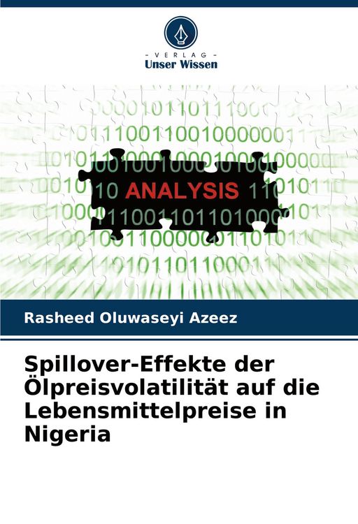 Produktbild: Spillover-Effekte der &Ouml;lpreisvolatilit&auml;t auf die Lebensmittelpreise in Nigeria
