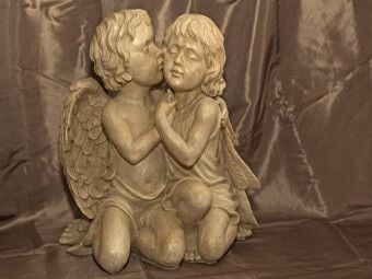 Produktbild: CALVENDO Puzzle Engel - Die Worte der Liebe | 1000 Teile Lege-Gr&ouml;&szlig;e 64x48cm Foto-Puzzle f&uuml;r gl&uuml;ckliche Stunden