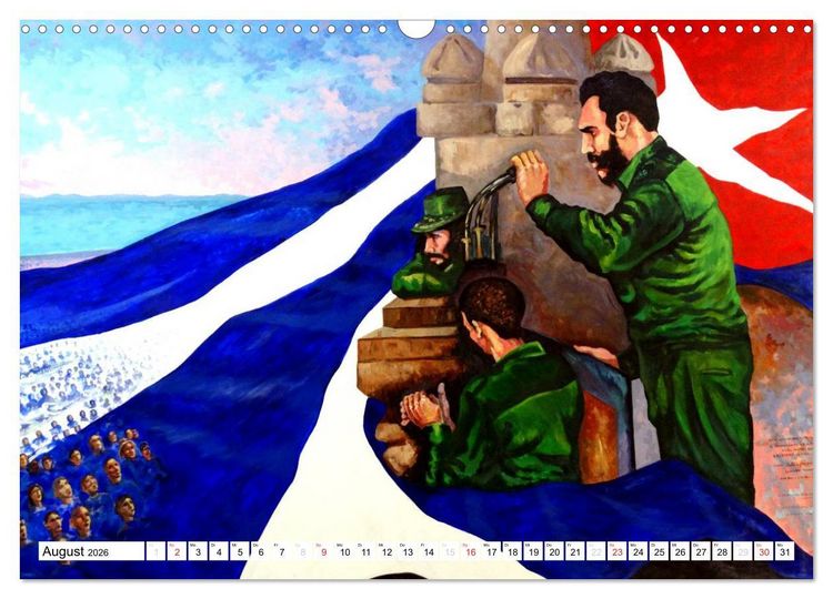 Produktbild: FIDEL CASTRO (Wandkalender 2026 DIN A3 quer), CALVENDO Monatskalender