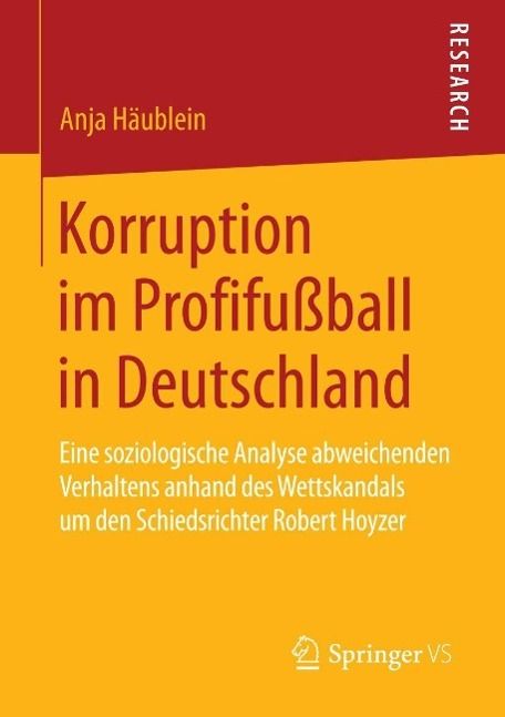 Produktbild: Korruption im Profifu&szlig;ball in Deutschland