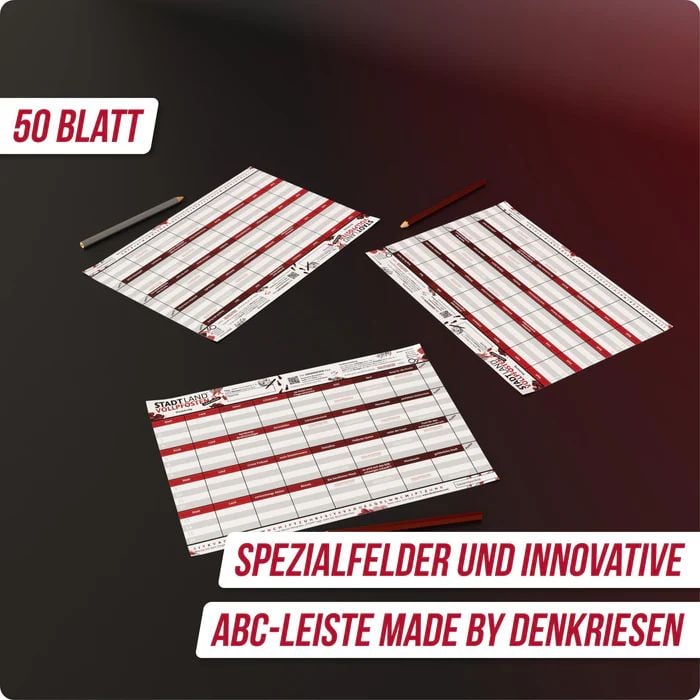 Produktbild: DENKRIESEN - STADT LAND VOLLPFOSTEN&reg; - CRIME EDITION "Mordslustig." - A4