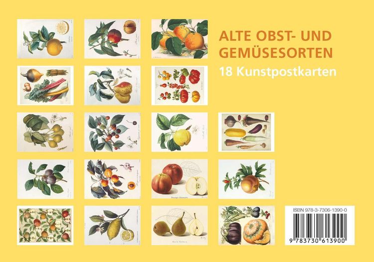 Produktbild: Postkarten-Set Alte Obst- und Gem&uuml;sesorten